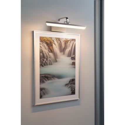 Paulmann 95572 - LED/9,5W Paveikslo šviestuvas RENAN 230V 40 cm matinis chromas