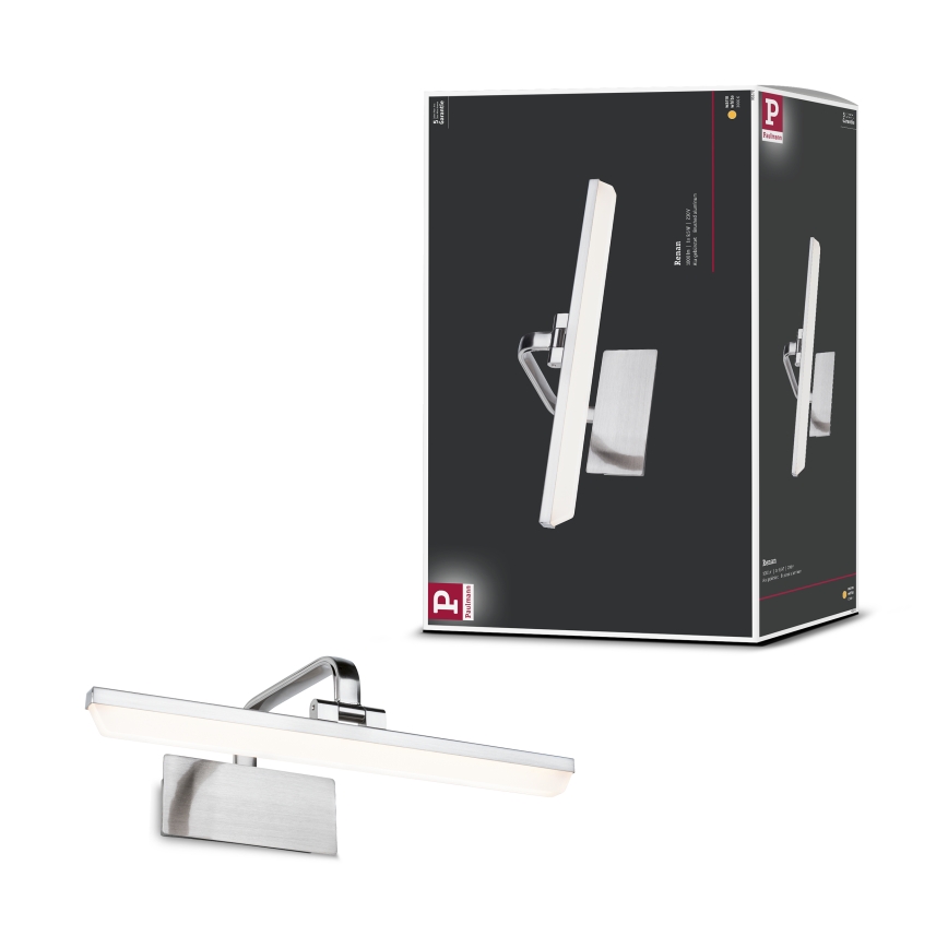 Paulmann 95572 - LED/9,5W Paveikslo šviestuvas RENAN 230V 40 cm matinis chromas