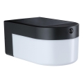 Paulmann 95747 - LED/2,3W IP44 Saulės sieninis šviestuvas su jutikliu CALYNE 3,7/230V 4000 mAh juoda