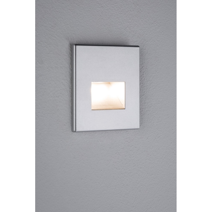 Paulmann 99495 - LED/1,2W Laiptinės šviestuvai EDGE 230V
