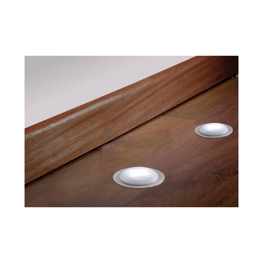 Paulmann - Gera Kaina 3630 - RINKINYS 3x LED/0,3W IP44 Rampos šviestuvas 230V 6500-9000K