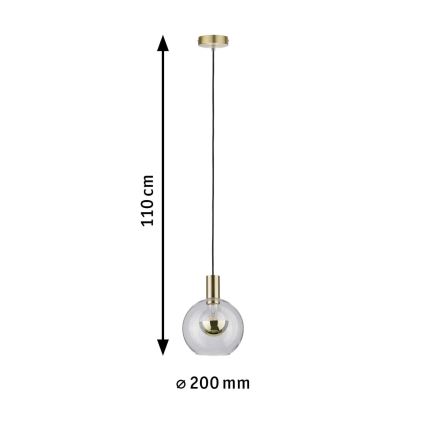 Paulmann -  Pakabinamas sietynas ESBEN 1xE27/20W/230V