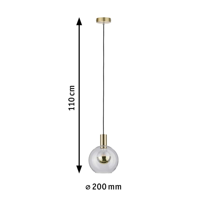 Paulmann -  Pakabinamas sietynas ESBEN 1xE27/20W/230V