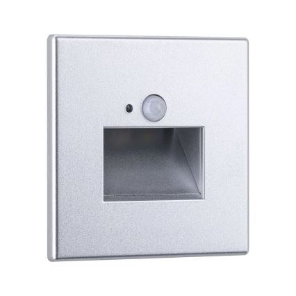 Paulmann  93134 - LED/1,2W Laiptinės šviestuvai su jutikliu EDGE 230V matinis chromas
