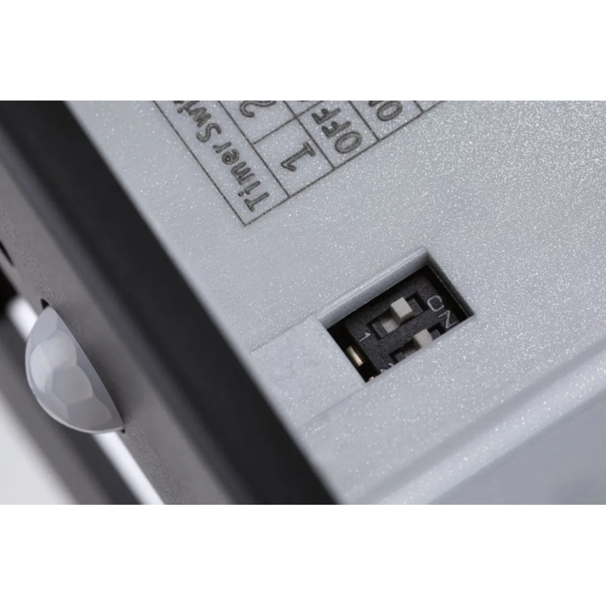 Paulmann  93135 - LED/1,2W Laiptinės šviestuvai su jutikliu EDGE 230V juoda