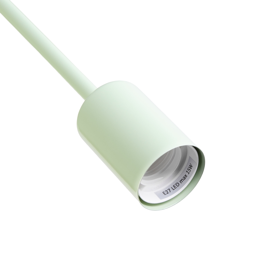 Paviršinis lubų šviestuvas CAMBRIDGE 6xE27/15W/230V, žalias