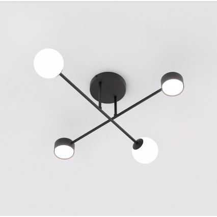 Paviršinis šviestuvas HOLON 2xG9/8W/230V + 2xGX53/12W juodas