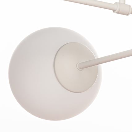 Paviršinis šviestuvas MOON 4xE27/15W/230V, kremo spalvos