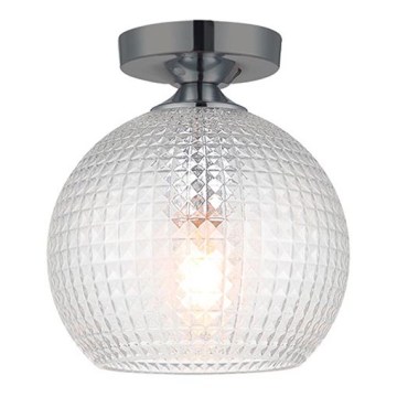 Paviršinis šviestuvas TALISA 1xE27/40W/230V juodo chromo