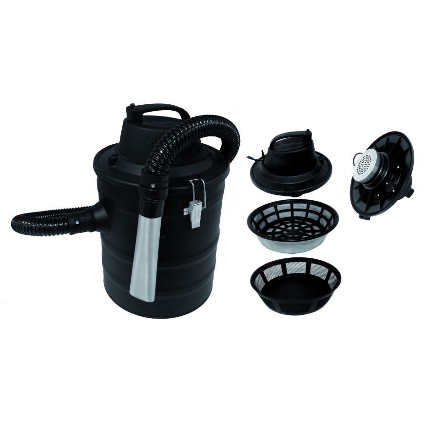 Pelenų dulkių siurblys 18 l 1200W/230V juoda