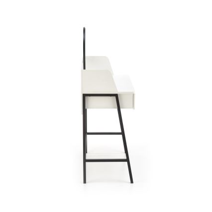 Persirengimo staliukas AGNES 120x80 cm balta/juoda