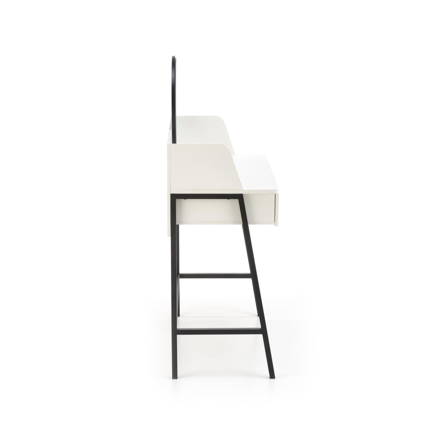 Persirengimo staliukas AGNES 120x80 cm balta/juoda