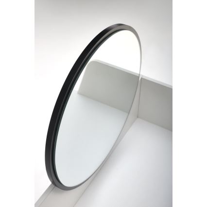 Persirengimo staliukas AGNES 120x80 cm balta/juoda