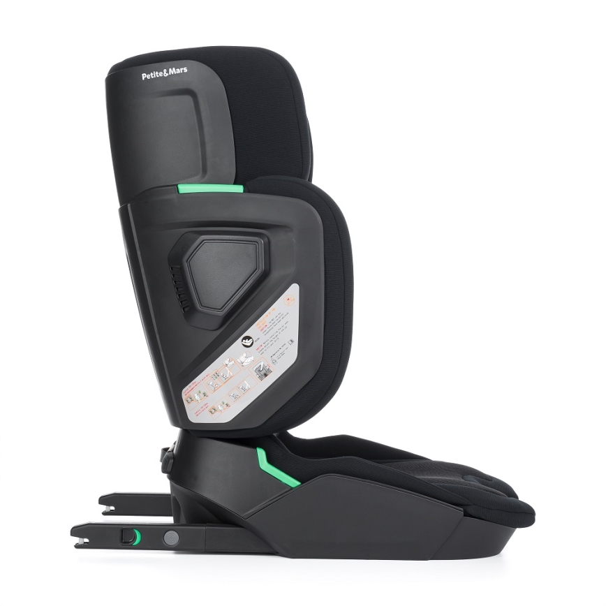 PETITE&MARS - Automobilio sėdynė FLEX PRO i-Dydis 100-150 cm (15-36 kg) juoda