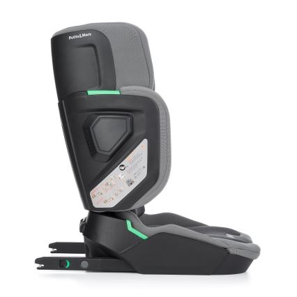 PETITE&MARS - Automobilio sėdynė FLEX PRO i-Dydis 100-150 cm (15-36 kg) pilka