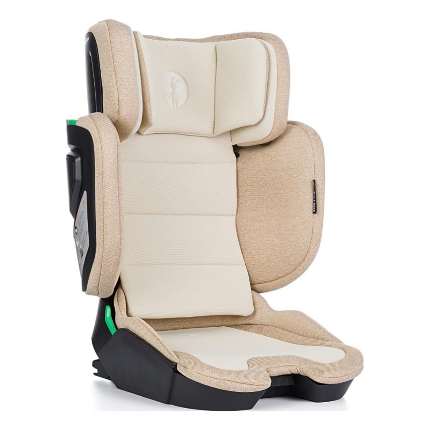 PETITE&MARS - Automobilio sėdynė FLEX PRO i-Dydis 100-150 cm (15-36 kg) smėlio spalva