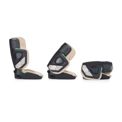PETITE&MARS - Automobilio sėdynė FLEX PRO i-Dydis 100-150 cm (15-36 kg) smėlio spalva