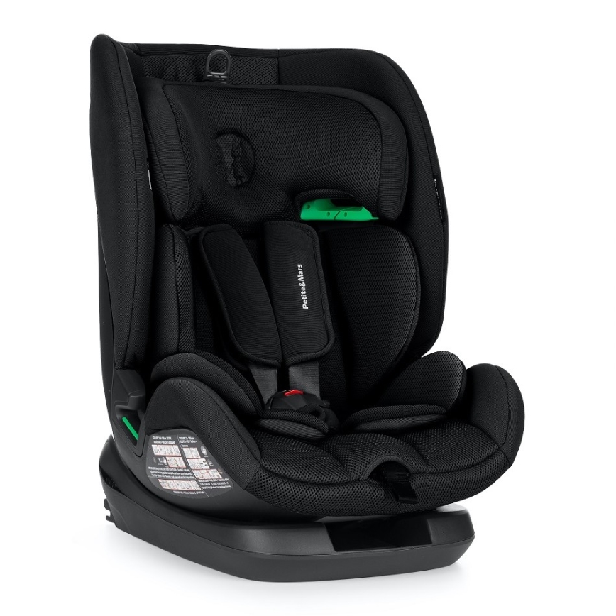 PETITE&MARS - Automobilio sėdynė PRIME PRO i-Dydis 76-150 cm (9-36 kg) juoda