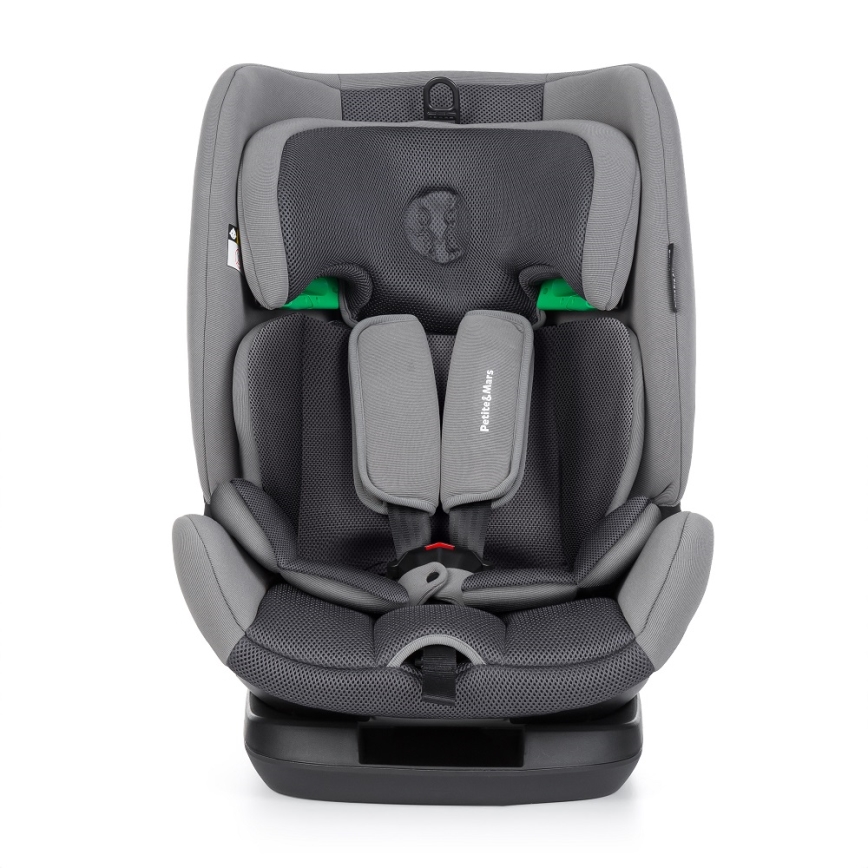 PETITE&MARS - Automobilio sėdynė PRIME PRO i-Dydis 76-150 cm (9-36 kg) pilka
