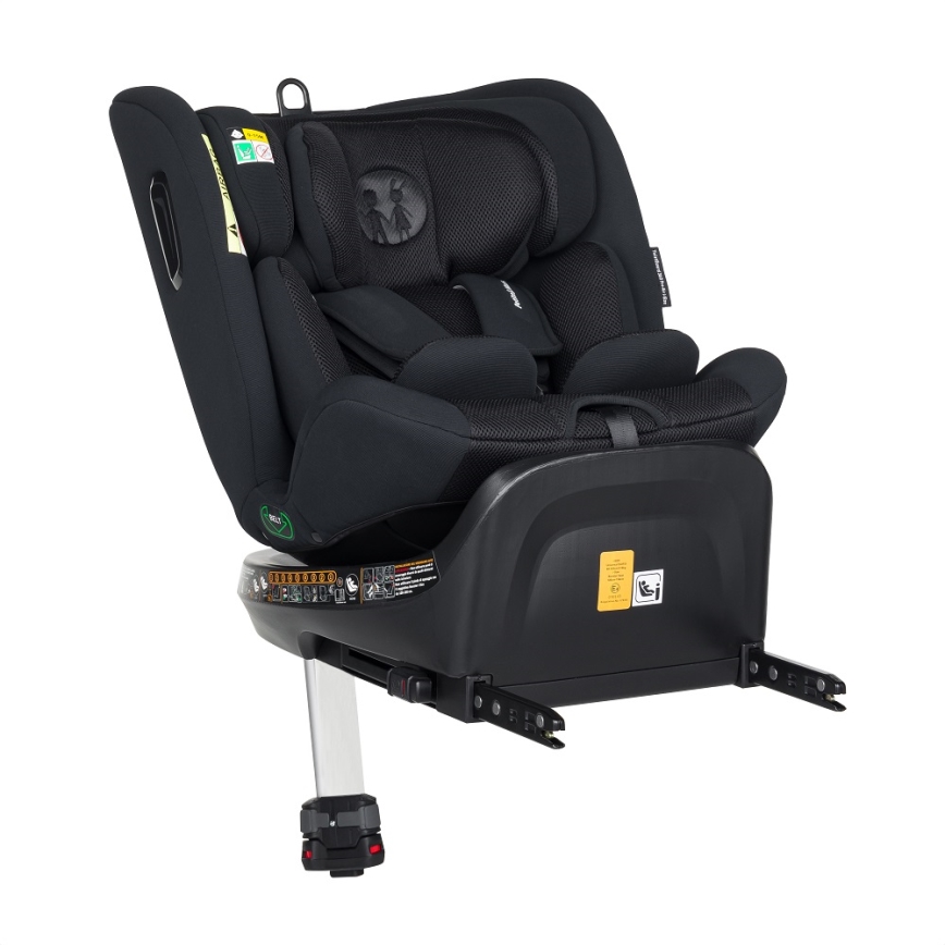 PETITE&MARS - Automobilio sėdynė TWISTGUARD PRO i-Dydis 40-150 cm (0-36 kg) juoda