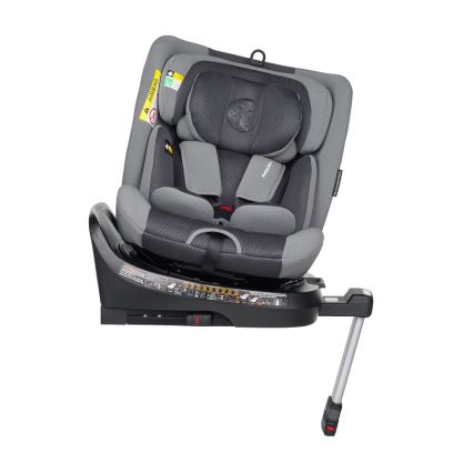 PETITE&MARS - Automobilio sėdynė TWISTGUARD PRO i-Dydis 40-150 cm (0-36 kg) pilka