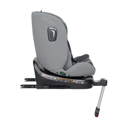 PETITE&MARS - Automobilio sėdynė TWISTGUARD PRO i-Dydis 40-150 cm (0-36 kg) pilka