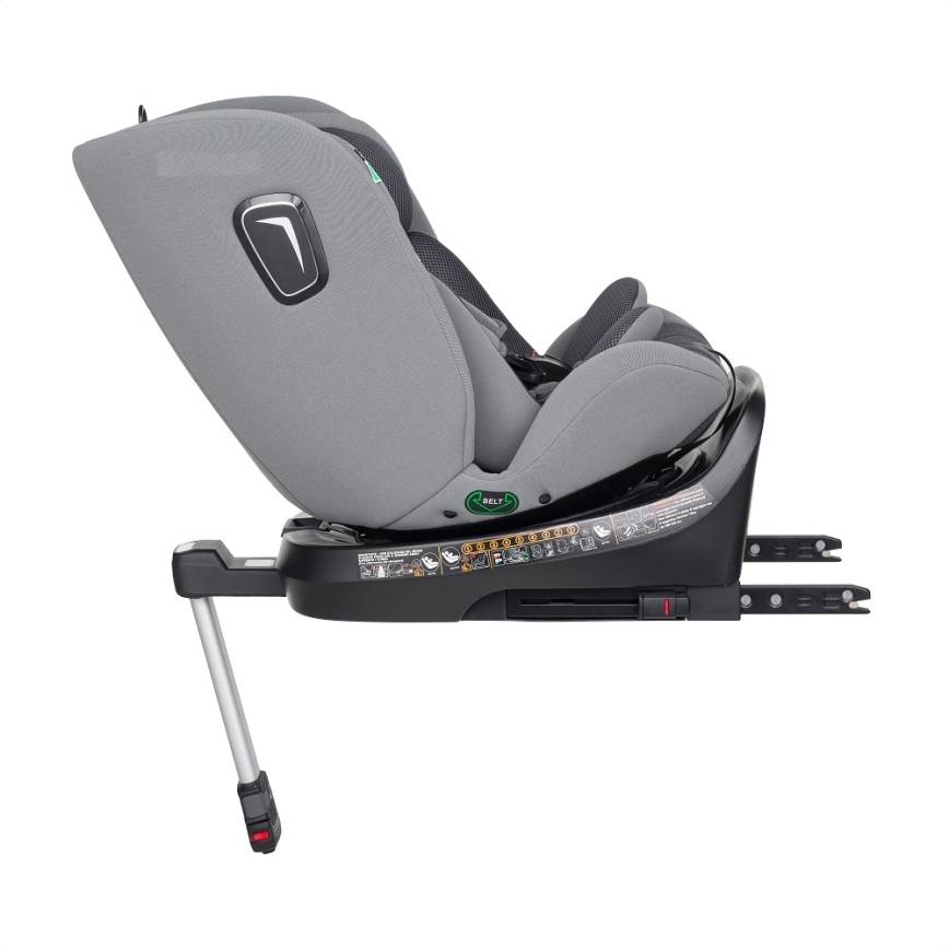 PETITE&MARS - Automobilio sėdynė TWISTGUARD PRO i-Dydis 40-150 cm (0-36 kg) pilka