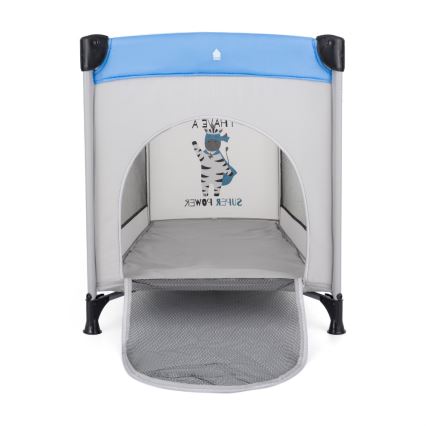 PETITE&MARS - Kelioninė lovelė KOOT Zebra Super Power