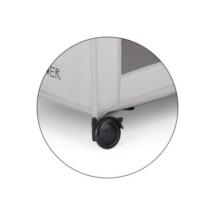 PETITE&MARS - Kelioninė lovelė KOOT Zebra Super Power