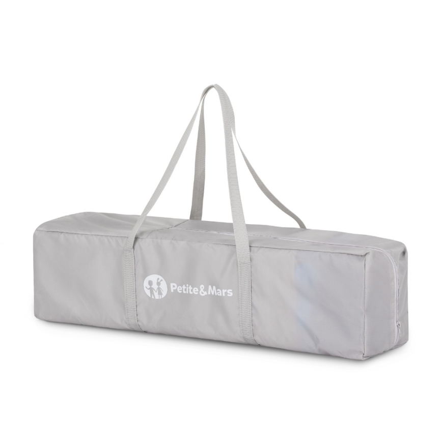 PETITE&MARS - Kelioninė lovelė KOOT Zebra Super Power