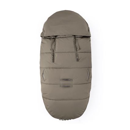 PETITE&MARS - KOMPLEKTAS Vaikiškas miegmaišis 4 viename COMFY + vežimėlio rankų šildikliai FURRY Mocha Mousse