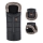 PETITE&MARS - KOMPLEKTAS Kūdikių vokelis 4in1 ARCTIC + stroller ranka muffs FURRY Forever Black