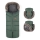 PETITE&MARS - KOMPLEKTAS Kūdikių vokelis 4in1 ARCTIC + stroller ranka muffs FURRY Veritable Khaki