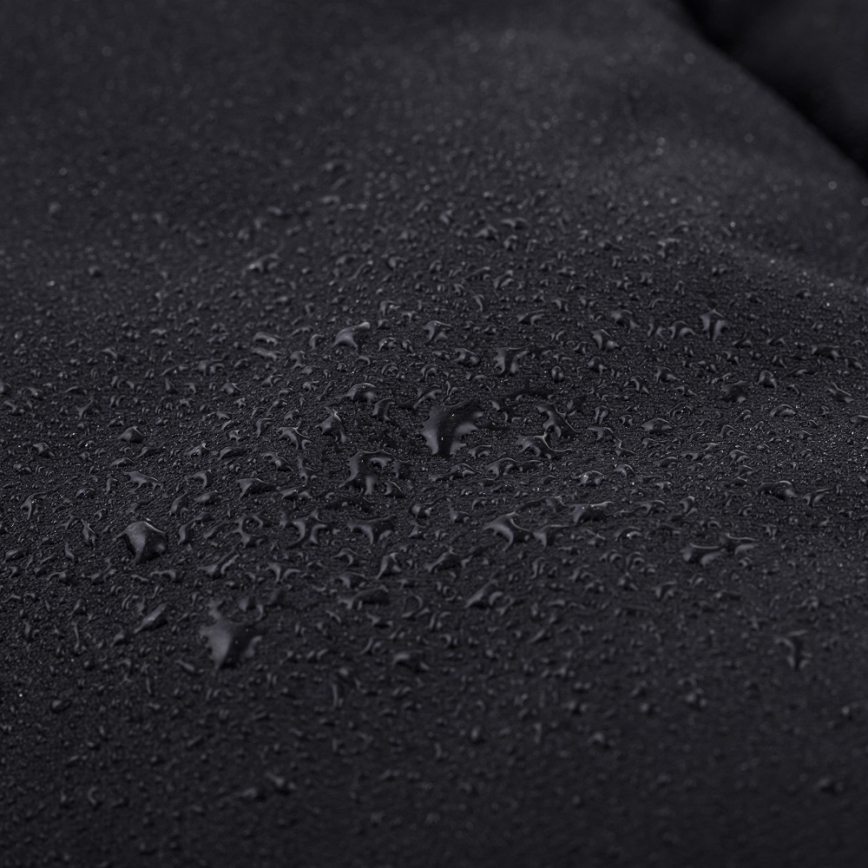 PETITE&MARS - KOMPLEKTAS Kūdikių vokelis 4in1 COMFY + stroller ranka muffs FURRY Forever Black
