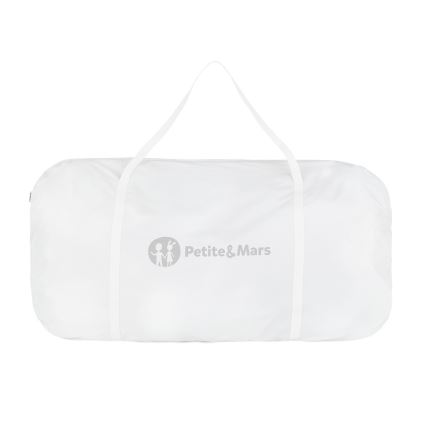 PETITE&MARS - Kūdikio lovelė 2in1 GLORY pilka
