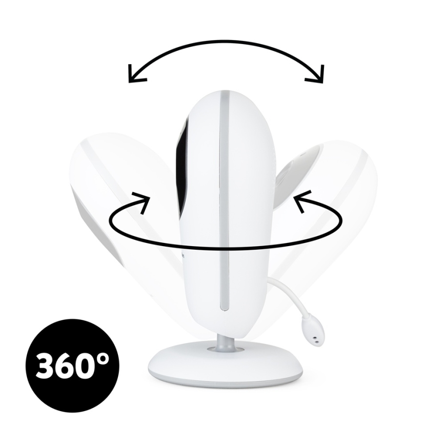 PETITE&MARS - Kūdikio monitorius NANO 4.0 3,7V 1760 mAh