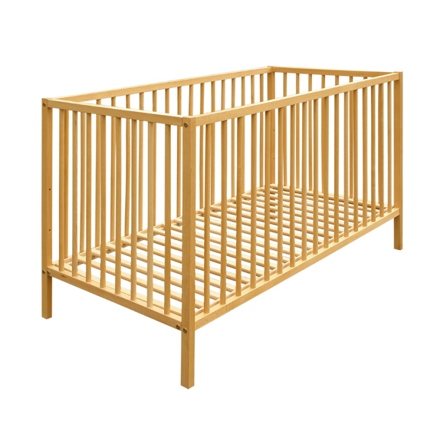 PETITE&MARS - Kūdikių lovelė NELA BEECH 120x60 cm bukas
