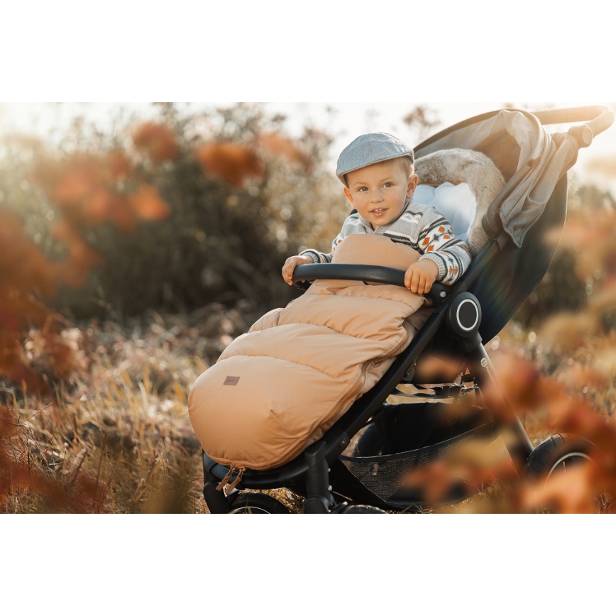 PETITE&MARS - Kūdikių vokelis 4in1 COMFY Elegant Caramel/Beige ruda