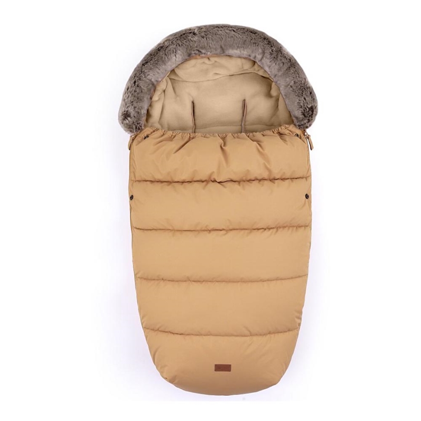 PETITE&MARS - Kūdikių vokelis 4in1 COMFY Elegant Caramel/Beige ruda