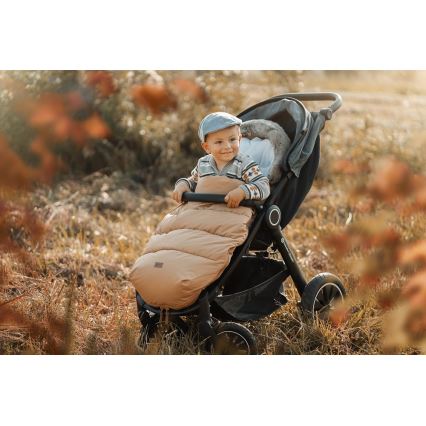 PETITE&MARS - Kūdikių vokelis 4in1 COMFY Elegant Caramel/Beige ruda