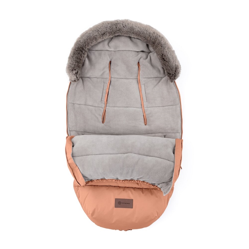 PETITE&MARS - Kūdikių vokelis 4in1 COMFY Pastel Peach oranžinė
