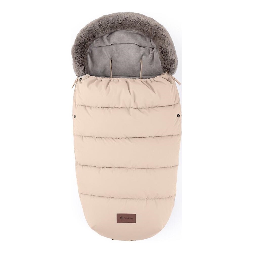PETITE&MARS - Kūdikių vokelis 4in1 COMFY rožė Petal smėlio spalva