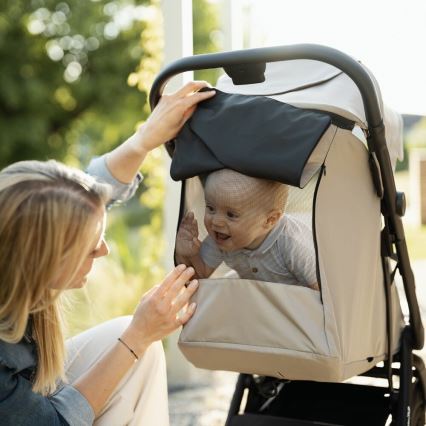 PETITE&MARS - Sportinis vežimėlis FLIP Tan Beige