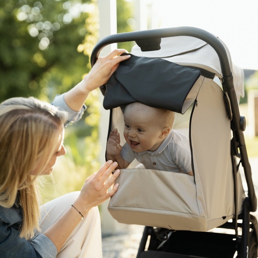 PETITE&MARS - Sportinis vežimėlis FLIP Tan Beige