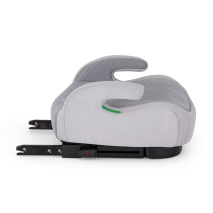 PETITE&MARS - Vaikiškas automobilinis pakėlėjas OPTIMUS PRO i-Size Air 125-150 cm (22-36 kg) pilkas