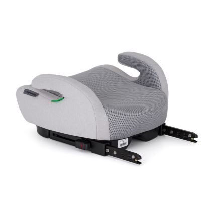 PETITE&MARS - Vaikiškas automobilinis pakėlėjas OPTIMUS PRO i-Size Air 125-150 cm (22-36 kg) pilkas