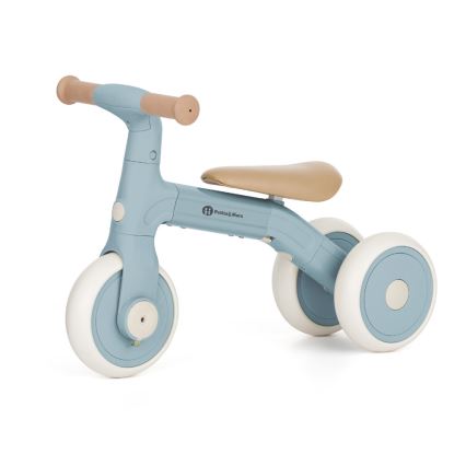 PETITE&MARS - Vaikiškas balansinis dviratukas 3 viename BINGO Stering Blue