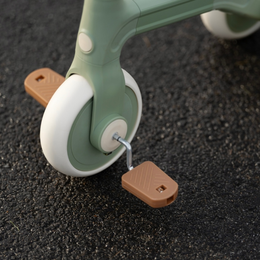 PETITE&MARS - Vaikiškas triratis 3 viename BINGO Sage Leaf