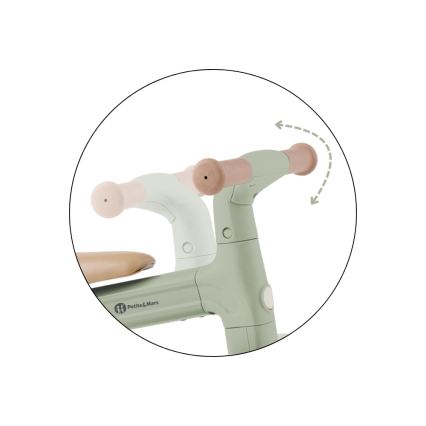 PETITE&MARS - Vaikiškas triratis 3 viename BINGO Sage Leaf