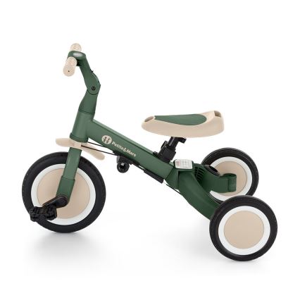 PETITE&MARS - Vaikiškas triratis 5in1 TURBO Misty Green